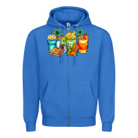 True Royal mango farm fresh coffee cups Zipper Hoodie - Zillion Design Studio