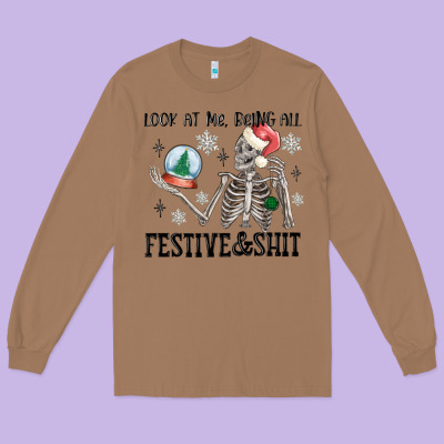 Long Sleeve Tee look at me being all festive and shit