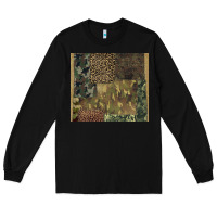 Black camouflage leopard patches Long Sleeve Tee - BarkalooDesign
