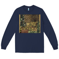 Navy camouflage leopard patches Long Sleeve Tee - BarkalooDesign
