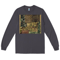 Smoke camouflage leopard patches Long Sleeve Tee - BarkalooDesign