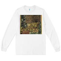 White camouflage leopard patches Long Sleeve Tee - BarkalooDesign