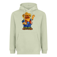Matcha scarecrow Heavyweight Hoodie - FaDigitalArtStudio