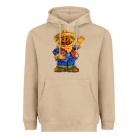 Mushroom scarecrow Heavyweight Hoodie - FaDigitalArtStudio