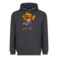 Smoke scarecrow Heavyweight Hoodie - FaDigitalArtStudio
