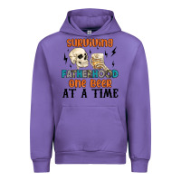 Tulip surviving fatherhood one beer at a time Urban Hoodie - MaliasSmallBusiness