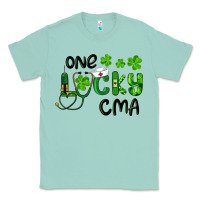 Seafoam one lucky certified medical assistant cma Classic Tee - RanaPortraitStore