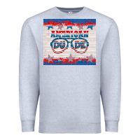 Heather Grey American dude Premium Sweatshirt - HRA Design Shop