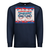 Navy American dude Premium Sweatshirt - HRA Design Shop