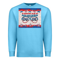 Ocean Blue American dude Premium Sweatshirt - HRA Design Shop