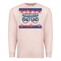 Pale Pink American dude Premium Sweatshirt - HRA Design Shop