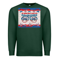 Sports Green American dude Premium Sweatshirt - HRA Design Shop