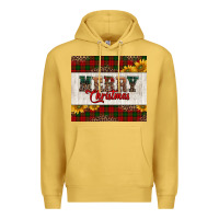 Antique Gold merry Christmas sunflowers Premium Hoodie - Jasminsmagicworld