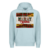 Blue Mist merry Christmas sunflowers Premium Hoodie - Jasminsmagicworld