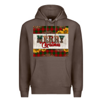 Coffee merry Christmas sunflowers Premium Hoodie - Jasminsmagicworld