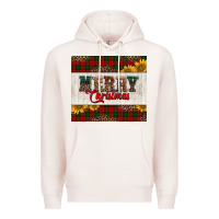 Pale Pink merry Christmas sunflowers Premium Hoodie - Jasminsmagicworld