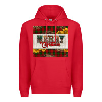 Red merry Christmas sunflowers Premium Hoodie - Jasminsmagicworld