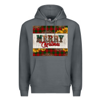 Rock merry Christmas sunflowers Premium Hoodie - Jasminsmagicworld