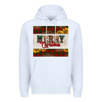 White merry Christmas sunflowers Premium Hoodie - Jasminsmagicworld
