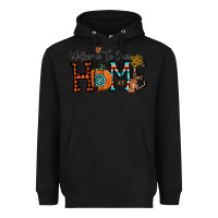 Black welcome to our home Heavyweight Hoodie - CowhideDigitalArt