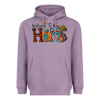 Welcome To Our Home Heavyweight Hoodie | Teevron