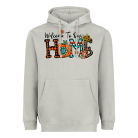 Moon Dust welcome to our home Heavyweight Hoodie - CowhideDigitalArt