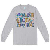 Moon Dust never stop exploring Long Sleeve Tee - MaliasSmallBusiness