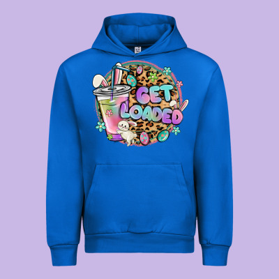 Get Loaded Rabbit And Easter Urban Hoodie Designed By Maliassmallbusiness