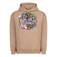 Pigment Burro get loaded rabbit and easter Urban Hoodie - MaliasSmallBusiness