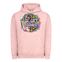 Pigment Salmon get loaded rabbit and easter Urban Hoodie - MaliasSmallBusiness
