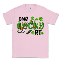 Bubblegum Pink One Lucky Respiratory Terapist Classic Tee - RanaPortraitStore