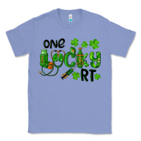 Colony Blue One Lucky Respiratory Terapist Classic Tee - RanaPortraitStore