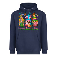 Navy Happy Easter Day gnomies Heavyweight Hoodie - Neo Western