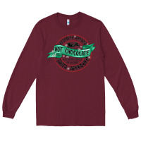 Burgundy reindeer brewed santa approved Long Sleeve Tee - MaliasSmallBusiness