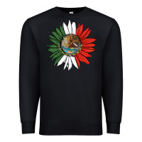 Black mexico sunflower Premium Sweatshirt - HRA Design Shop