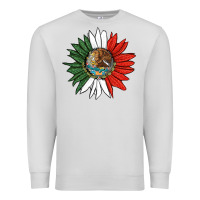 Dove Grey mexico sunflower Premium Sweatshirt - HRA Design Shop
