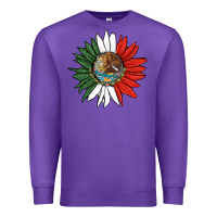 Purple mexico sunflower Premium Sweatshirt - HRA Design Shop