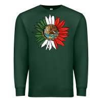 Sports Green mexico sunflower Premium Sweatshirt - HRA Design Shop