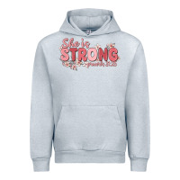Heather Grey she is strong proverbs 31 25 Urban Hoodie - MaliasSmallBusiness