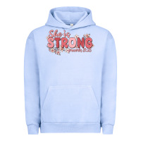 Pigment Grape Ice she is strong proverbs 31 25 Urban Hoodie - MaliasSmallBusiness