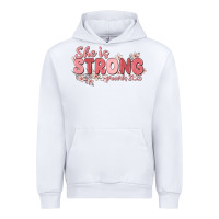 White she is strong proverbs 31 25 Urban Hoodie - MaliasSmallBusiness