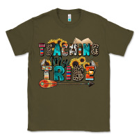 Army Green teaching my tribe Classic Tee - Zillion Design Studio