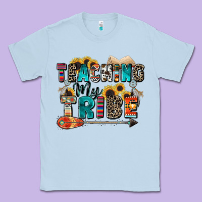Teaching My Tribe Classic Tee Designed By Zillion Design Studio