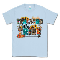 Dusty Blue teaching my tribe Classic Tee - Zillion Design Studio