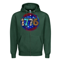 Sports Green western 1776 4th of july billie wilder Zipper Hoodie - texasbilliewilder