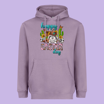 Happy Easter Day Rodeo Heavyweight Hoodie Designed By Neo Western
