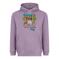 Lavender Happy Easter Day Rodeo Heavyweight Hoodie - Neo Western