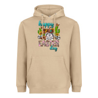 Mushroom Happy Easter Day Rodeo Heavyweight Hoodie - Neo Western