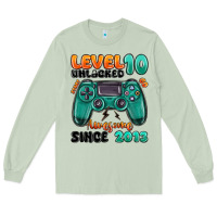 Matcha level 10 unlocked awesome since 2013 Long Sleeve Tee - MaliasSmallBusiness
