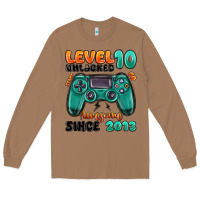 Level 10 Unlocked Awesome Since 2013 Long Sleeve Tee | Teevron